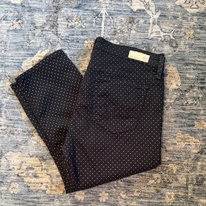 Polka Dot Capri Pants